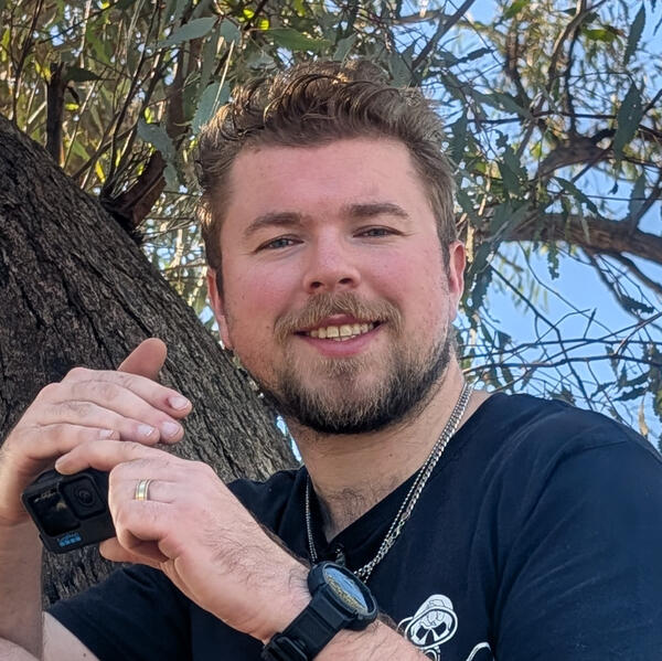 A portrait of co-founder and co-owner, Max.